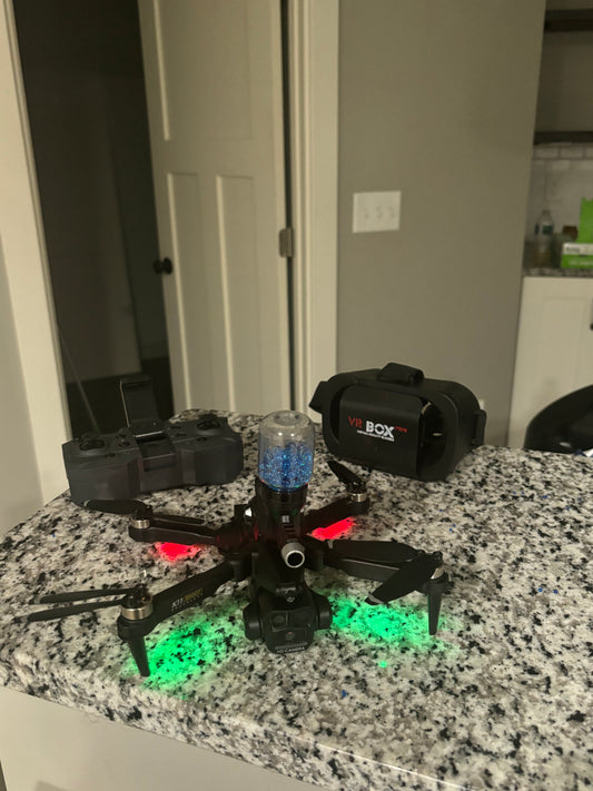 FPV WaterBomb Drone with VR